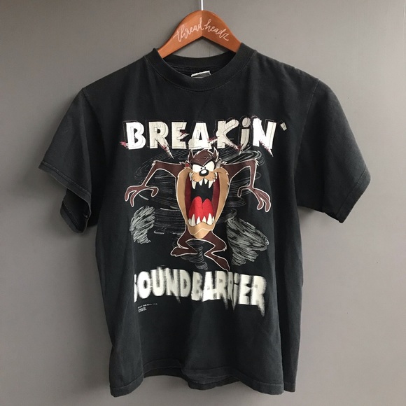 1995 Tasmanian Devil Warner Brothers T-Shirt - Picture 2 of 6